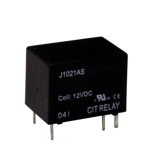 J1021AS512VDC.45 CIT Relay and Switch  Power Relays Over 2 Amps